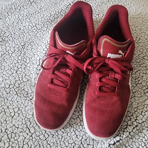 Burgundy Puma Size 11. Worn twice,  super comfortable - Picture 5 of 6